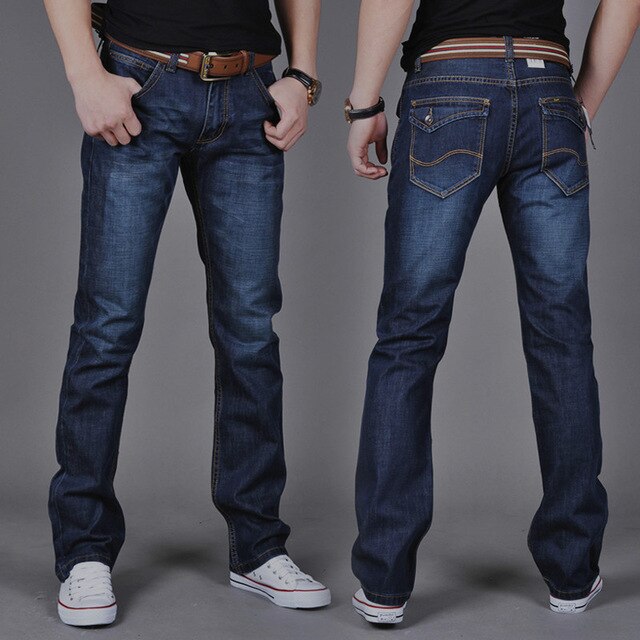 910 high quality Brand New Men's Fashion Jeans Hot Jeans For Young Men Sale Men's Pants Casual Slim Cheap Straight Trousers
