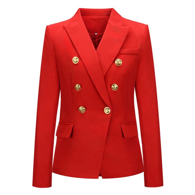 Winter Autumn Women Coats Long Sleeve Plaid Fashion Slim Female Blazer Office Business Jackets For Women Plus Size Clothing