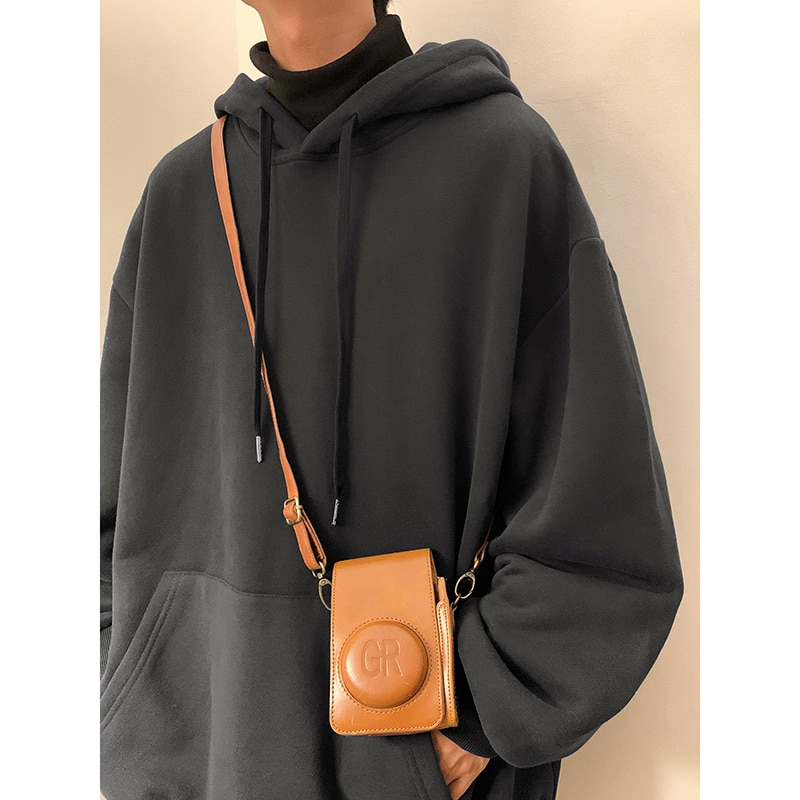 maoxiangshop Spring and Autumn Set of Harajuku Pullover Men's Fashion Round Neck Couple Loose Casual Sports Men Pullover Men