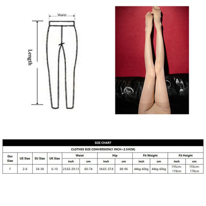 maoxiangshop Fashion New Stockings Women Super Elastic Magical Tights Unbreakable Silk Stockings Sexy Skinny Leg Breathable Glossy Pantyhose