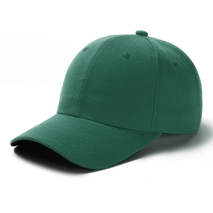 maoxiangshop Unisex Cap Casual Plain Baseball Cap Adjustable Snapback Hats For Women Men Hip Hop Cap Street Dad Hat