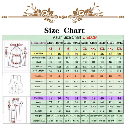 maoxiangshop Classic Black Slim Fit Mens Suits Peaked Lapel Wedding Groom Tuxedo 3 Piece Jacket Vest Pants Set Male Business Masculino Blazer