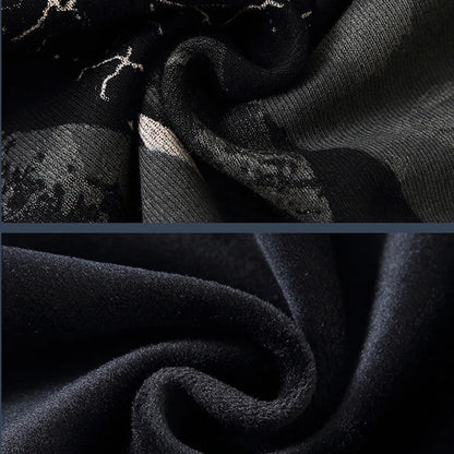 maoxiangshop Autumn Winter Fleece Sweatshirts Men Plus Szie 9XL 10XL Sweatshirt Fashion Hip Hop Geometric Graffiti Pullover Male Baggy Tops