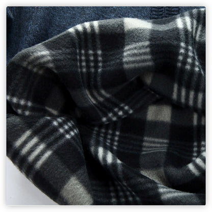 maoxiangshop Winter Men's Fleece Thicker Sweater Half Zipper Turtleneck Warm Pullover Quality Male Slim Knitted Wool Sweaters for Spring