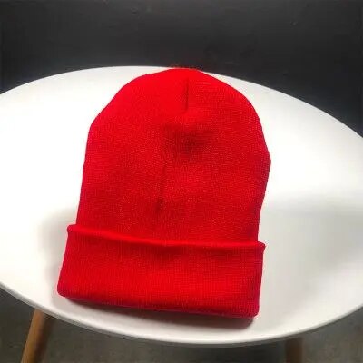 maoxiangshop Winter Hats for Women Men Beanies Knitted Solid Cute Hat Girls Autumn Female Beanie Caps Warmer Bonnet Ladies Casual Cap