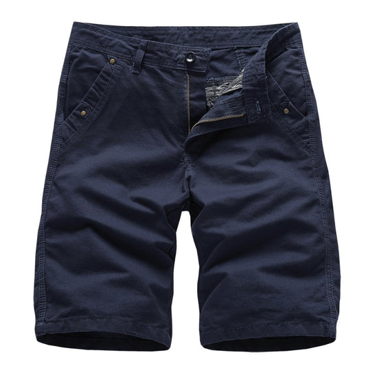 maoxiangshop Brand New Mens Cargo Shorts High Quality Black Short Pants Men Cotton Solid Casual Beach Shorts Men Summer Bottom