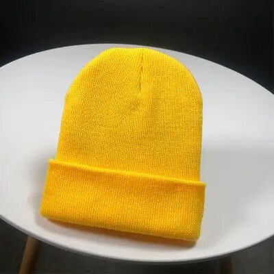 maoxiangshop Winter Hats for Women Men Beanies Knitted Solid Cute Hat Girls Autumn Female Beanie Caps Warmer Bonnet Ladies Casual Cap