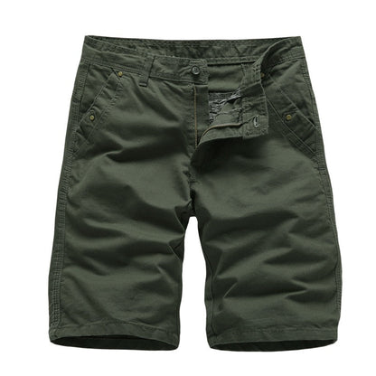 maoxiangshop Brand New Mens Cargo Shorts High Quality Black Short Pants Men Cotton Solid Casual Beach Shorts Men Summer Bottom