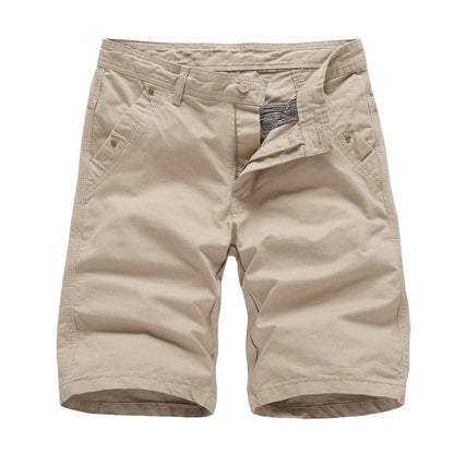maoxiangshop Brand New Mens Cargo Shorts High Quality Black Short Pants Men Cotton Solid Casual Beach Shorts Men Summer Bottom