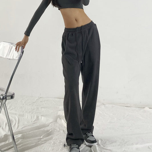 maoxiangshop Loose Joggers Wide Leg SweatPants Women Trousers Oversized High Waist Hip Hop Sport Pants Streetwear Vogue Casual Pant