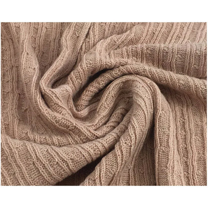 maoxiangshop  -  Women's Scarf Sets Winter Hat Scarf Gloves Knitted Keep Warm Scarves Simple Solid Color Clothes Accessories Thick Soft Scarf Set