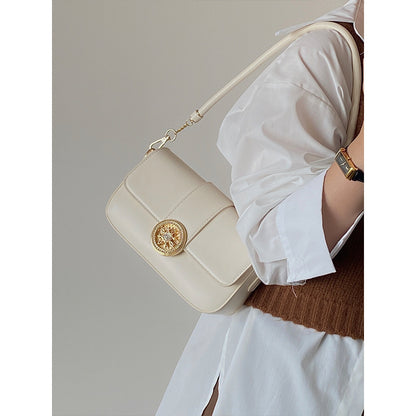 MAOXIANGSHOP 2025 niche premium texture underarm bag  stick bag women's popular spring and summer retro versatile shoulder small square bag