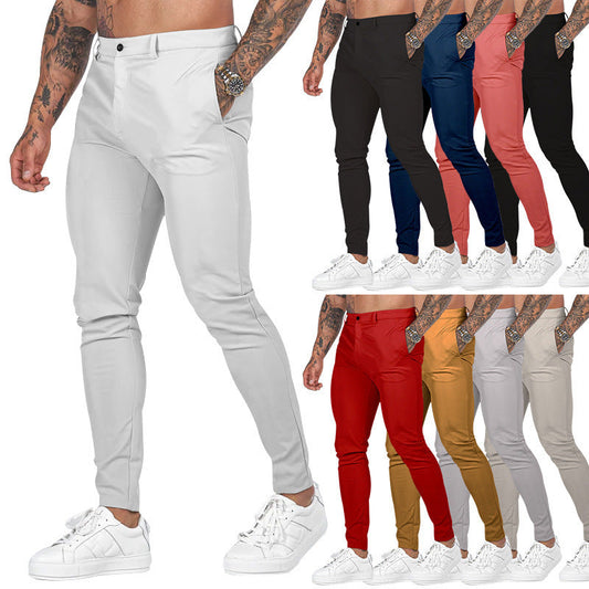 maoxiangshop-shop outfit inspo Men Pants Cargo Pants Spring Men's Outdoor Slim Pants Straight Sports Pants Casual Work Pants