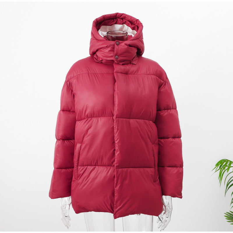 MAOXIANGSHOP 2025 Real shot - New cotton-padded jacket popular autumn and winter fashion  new cotton-padded jacket women's loose
