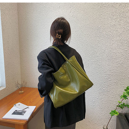 MAOXIANGSHOP bag women's new portable large bag tote bag niche design versatile large capacity shoulder casual armpit bag