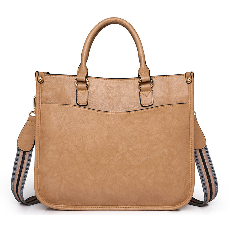 MAOXIANGSHOP 2025 bags women's popular new casual retro portable tote bag fashionable versatile shoulder messenger bag