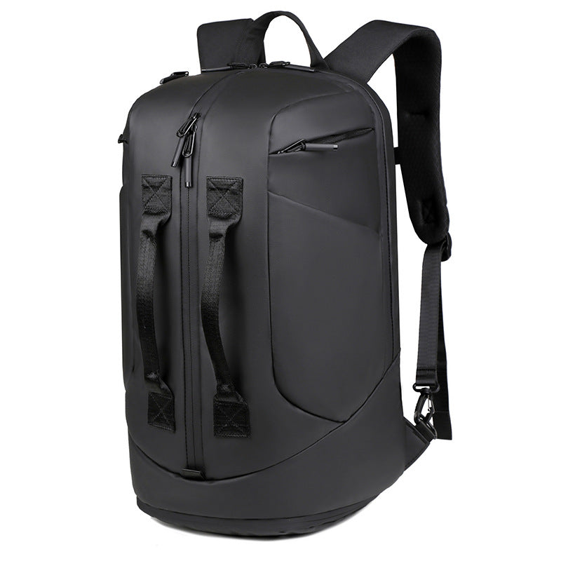 MAOXIANGSHOP 2025New large-capacity backpack men's multi-purpose Oxford cloth business backpack simple outdoor short-distance travel bag