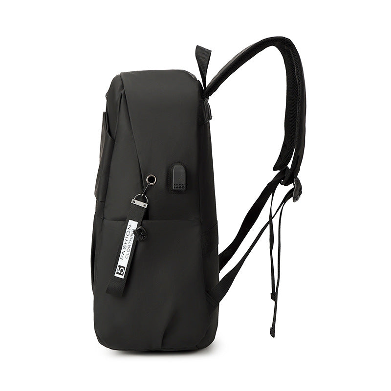 2025 Street trend new casual backpack backpack men's large-capacity travel bag light commuter schoolbag leisure bag