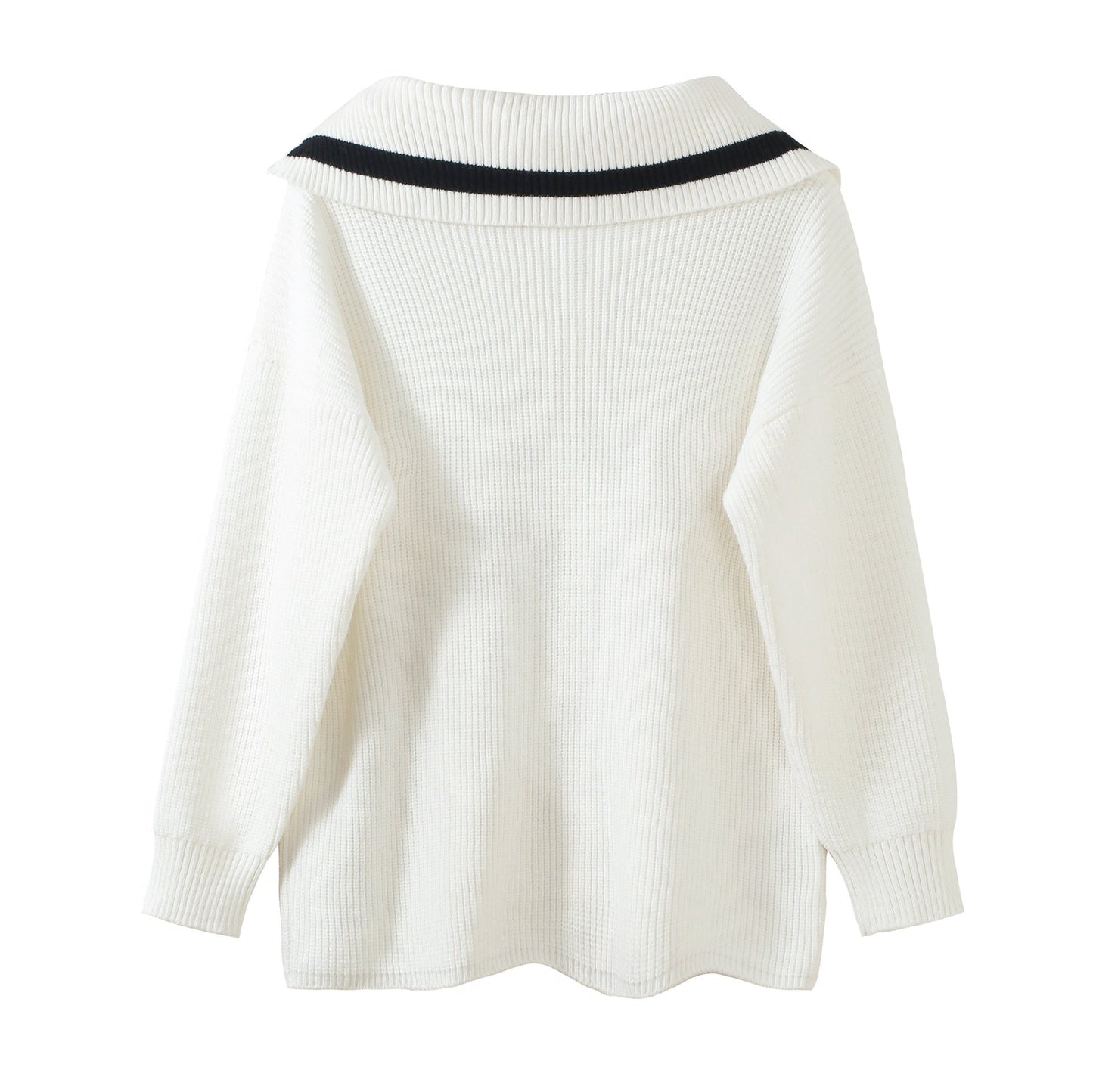 maoxiangshop pirates vs sailors drees to impress Prohibited Sweater Coat Winter Thickened Navy Collar Fashionable Sweater