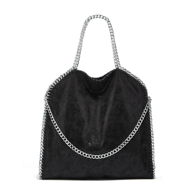 MAOXIANGSHOP 2025 fashion women's bags popular summer new chain bags foldable large-capacity commuting shoulder bags handbags women's models
