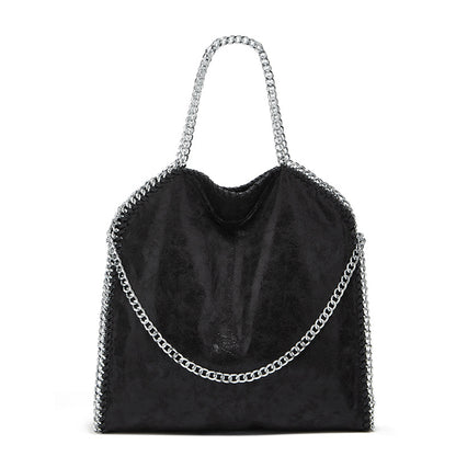 MAOXIANGSHOP 2025 fashion women's bags popular summer new chain bags foldable large-capacity commuting shoulder bags handbags women's models