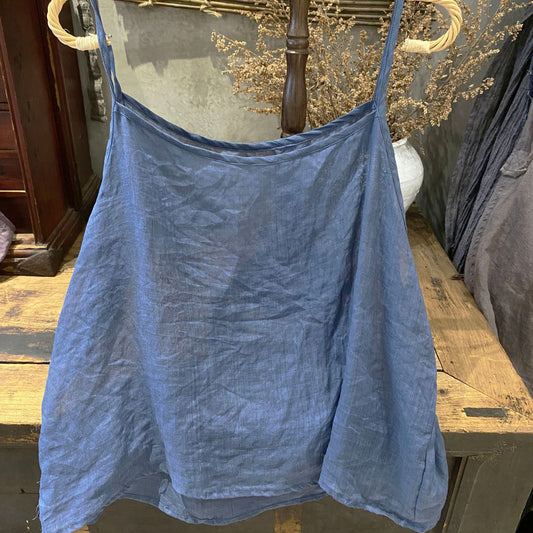 2025 22/6 small main sling, summer literary and retro ramie light and thin inner with short multi-color sling