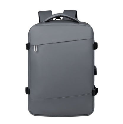 MAOXIANGSHOP 2025New Men's Large Capacity Travel Business Backpack Dry and Wet Separation Storage Bag Shockproof Ridge Protection Commuter Computer Bag