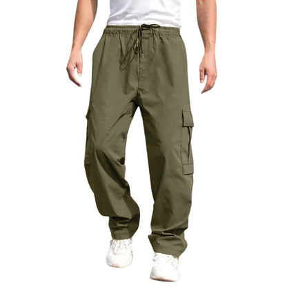 maoxiangshop-shop guy outfits New Summer Youth Casual Pants Men's Loose Straight Casual Trousers Men