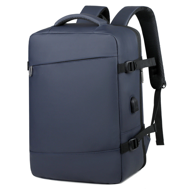 MAOXIANGSHOP 2025New Men's Large Capacity Travel Business Backpack Dry and Wet Separation Storage Bag Shockproof Ridge Protection Commuter Computer Bag