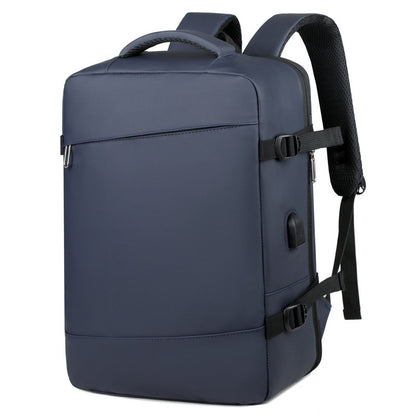 MAOXIANGSHOP 2025New Men's Large Capacity Travel Business Backpack Dry and Wet Separation Storage Bag Shockproof Ridge Protection Commuter Computer Bag