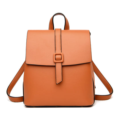 2025 Backpack New Fashion Large Capacity Travel Backpack Premium Casual Women's Bag Soft Leather Commuter Women's Backpack
