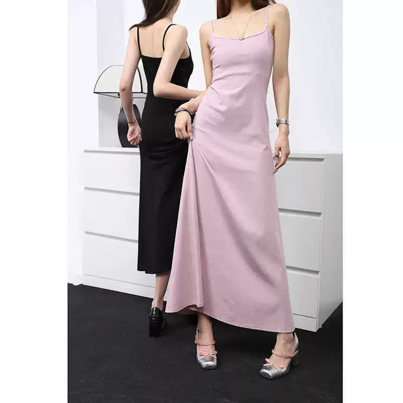 gentle wind dress women's popular summer new simple sexy figure lady dress
