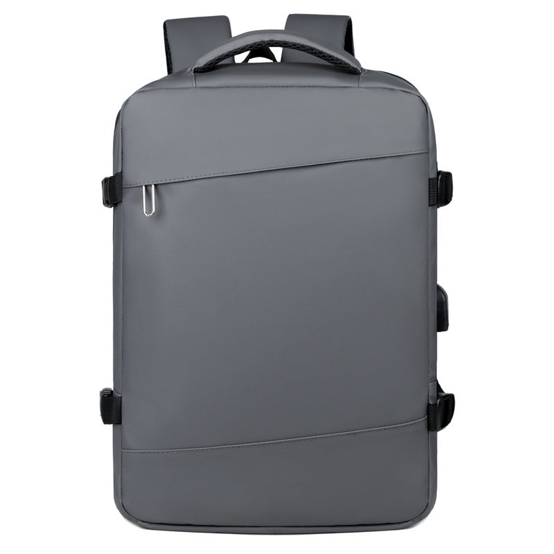 MAOXIANGSHOP 2025New Men's Large Capacity Travel Business Backpack Dry and Wet Separation Storage Bag Shockproof Ridge Protection Commuter Computer Bag