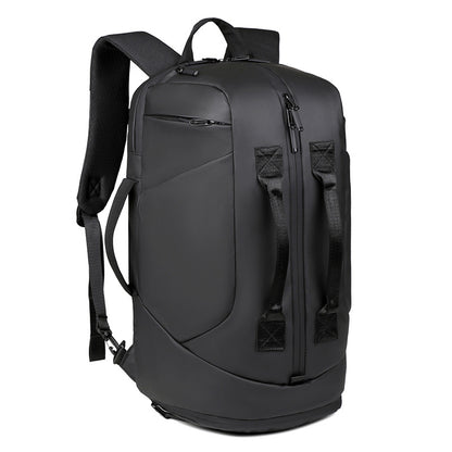 MAOXIANGSHOP 2025New large-capacity backpack men's multi-purpose Oxford cloth business backpack simple outdoor short-distance travel bag