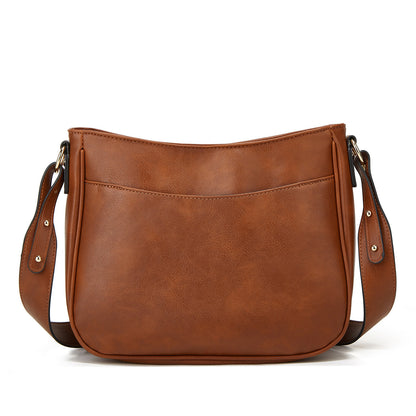 MAOXIANGSHOP small bag women's popular new retro simple messenger bag fashion shoulder underarm bag bucket bag trend