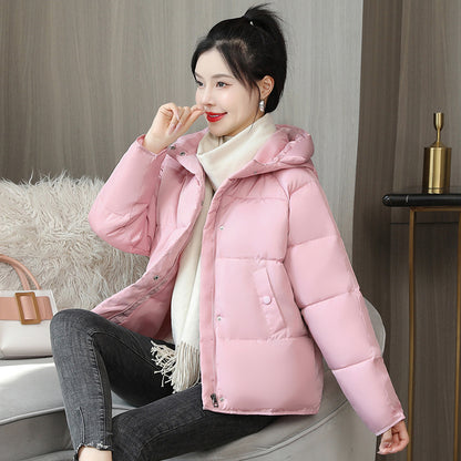 Hot trade cotton-padded clothes women's short winter New new Korean version student bread clothes cotton-padded jackets loose and thickened cotton-padded jackets