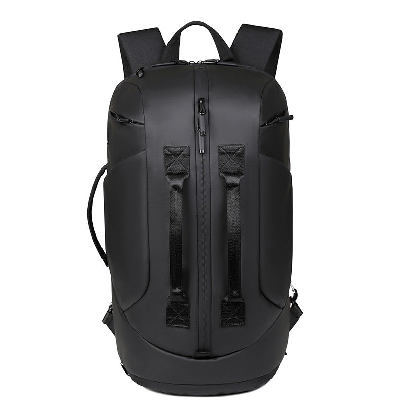 MAOXIANGSHOP 2025New large-capacity backpack men's multi-purpose Oxford cloth business backpack simple outdoor short-distance travel bag