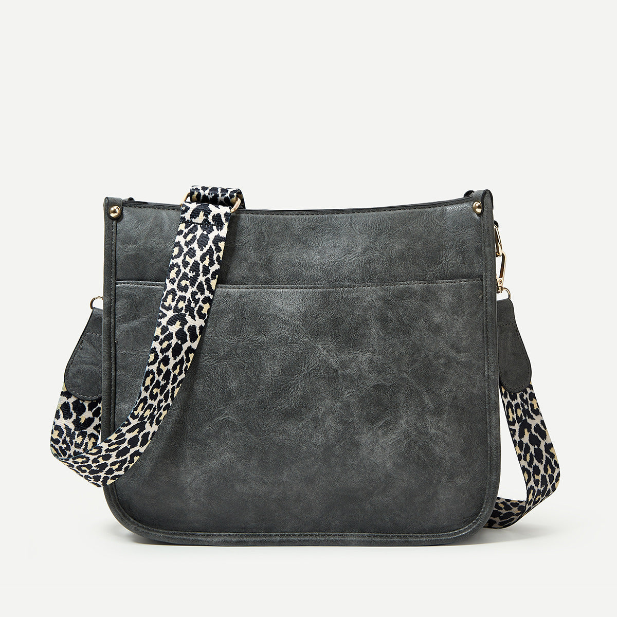 MAOXIANGSHOP Hot trade women's bag popular new 2025 fashion women's bag shoulder messenger bag leopard print large-capacity bucket bag women
