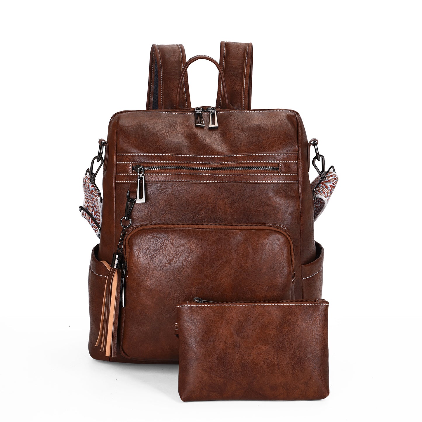 MAOXIANGSHOP 2025 Backpack Lightweight Girls  Retro Backpack, Large Capacity Ladies Backpack Backpack