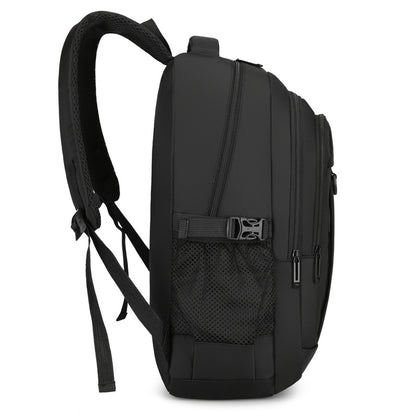 2025 Large Capacity Backpack Men's College Students Junior High School Students School Bag Business Computer Backpack Casual Light Travel Bag