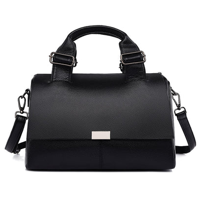 2025 handbag fashion temperament shoulder bag women's trend soft leather large-capacity pillow bag commuter women's tote bag