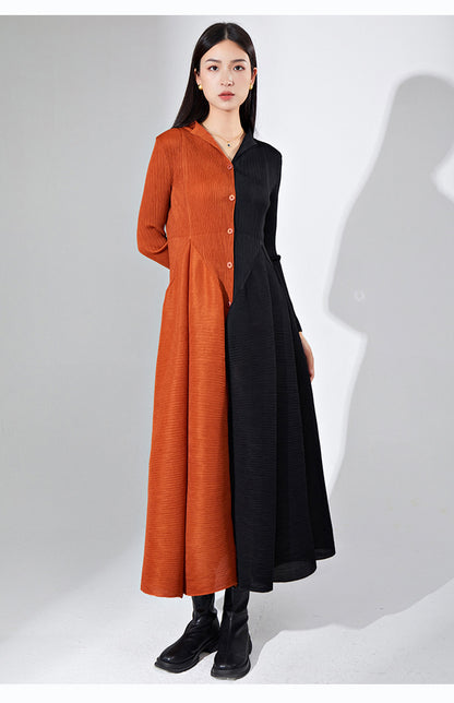 2025 Popular trade women's clothing source foundry to change the style, change the size, custom pleated dress, loose skirt dress