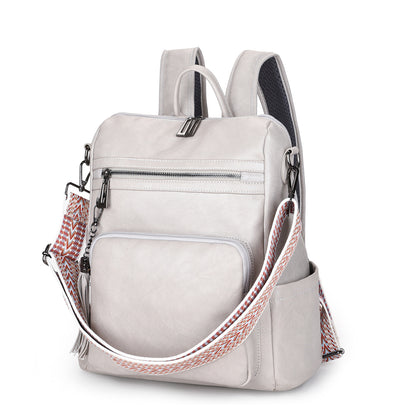 MAOXIANGSHOP 2025 Backpack Lightweight Girls  Retro Backpack, Large Capacity Ladies Backpack Backpack