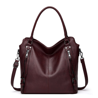 MAOXIANGSHOP popular New Women's Bag 2025 Large Bag Hot Trade Portable Tote Bag Soft Leather Large Capacity Shoulder Crossbody Women's Bag