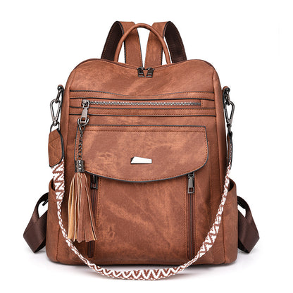 MAOXIANGSHOP 2025 Spring popular  Trend PU Ladies Bag Ladies Backpack Multifunctional Wholesale