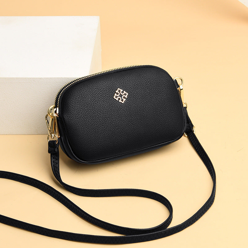 MAOXIANGSHOP Bag women's popular new version fashionable and simple small bag trendy change bag double-layer mobile phone bag mother bag New