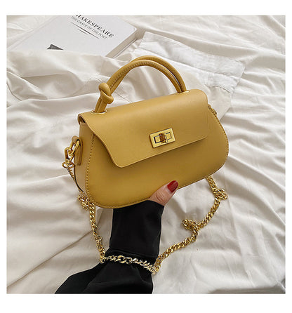 MAOXIANGSHOP 2025 High sense fashion portable small square bag women's small bag new Internet celebrity popular chain bag shoulder messenger bag