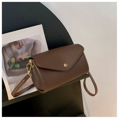MAOXIANGSHOP 2025 Bag Women's  Autumn and Winter New Trend Versatile Fashion Cylinder Bag Multi-level Large Capacity Hot Style One Shoulder Crossbody