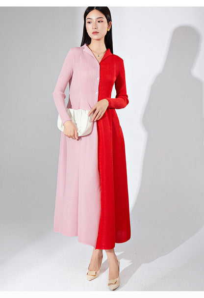 2025 Popular trade women's clothing source foundry to change the style, change the size, custom pleated dress, loose skirt dress