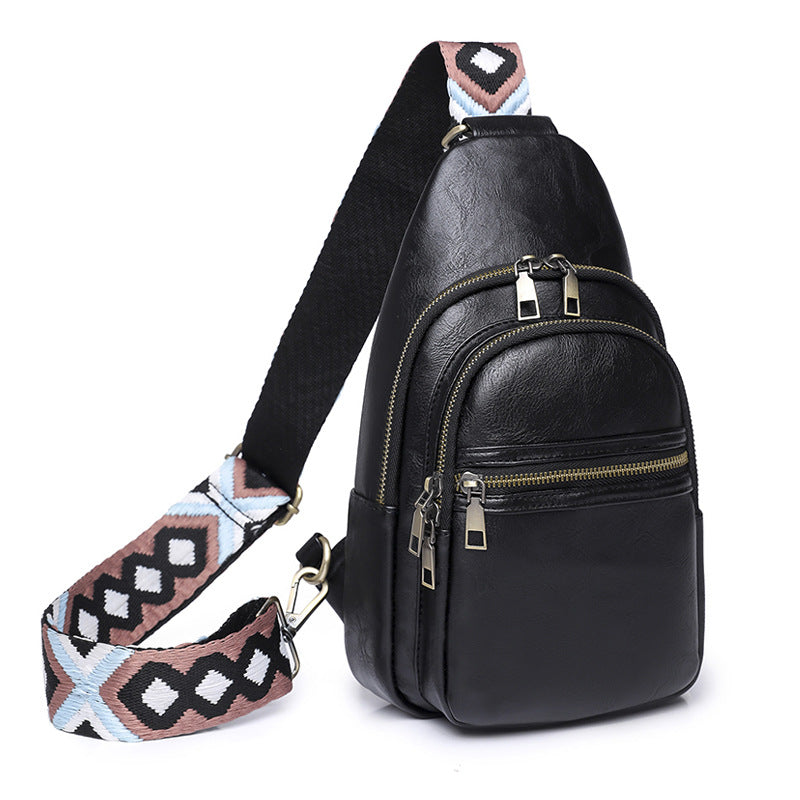 MAOXIANGSHOP 2025 Wholesale women's breast bags, New genderless bags, breast bags, women's fashion retro messenger bags, fanny packs